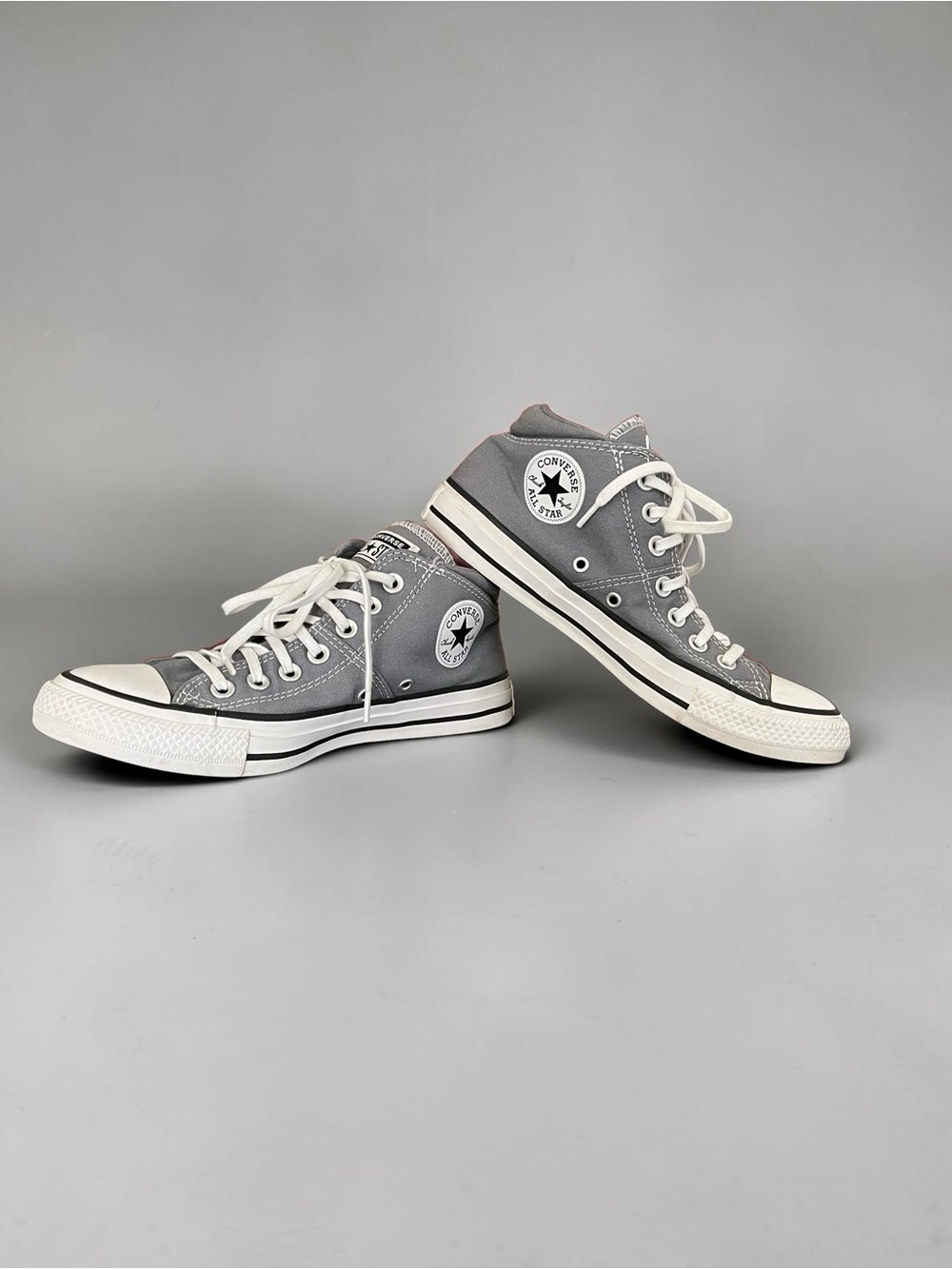 Converse Chuck Taylor All Star Street Mid Gray Sneakers Women’s 8 Men’s 6